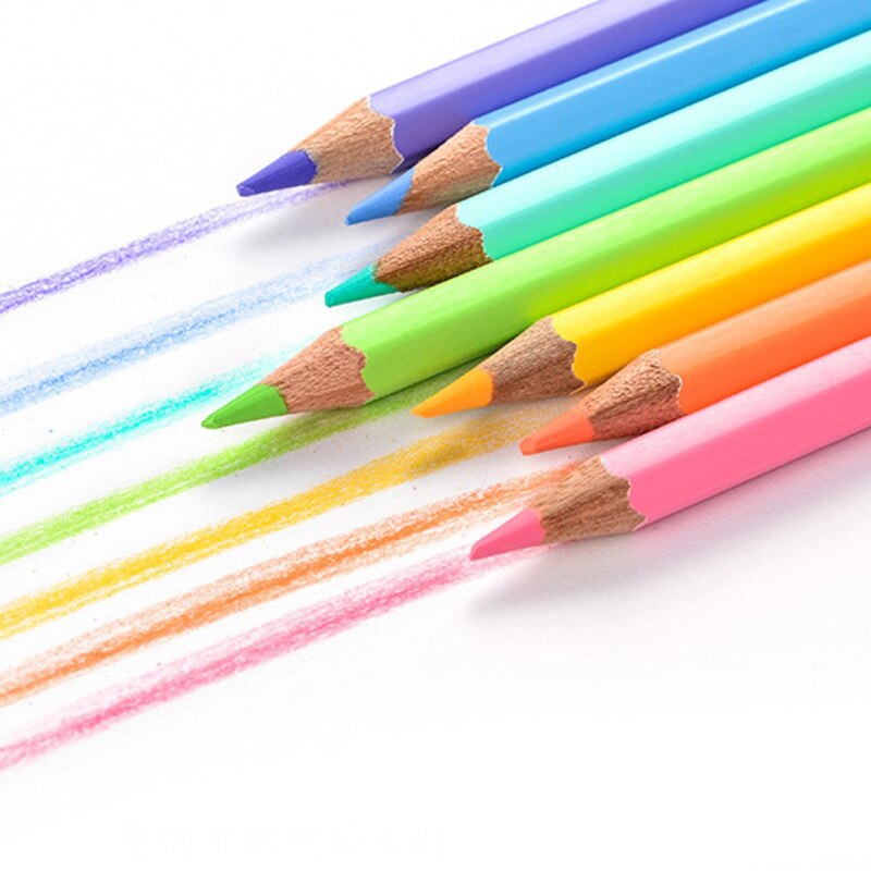 12 unid/set colores Pastel lápices suave de no tóxico Color de lápiz de Color para niño de la escuela estacionaria paninting la escuela, la Oficina