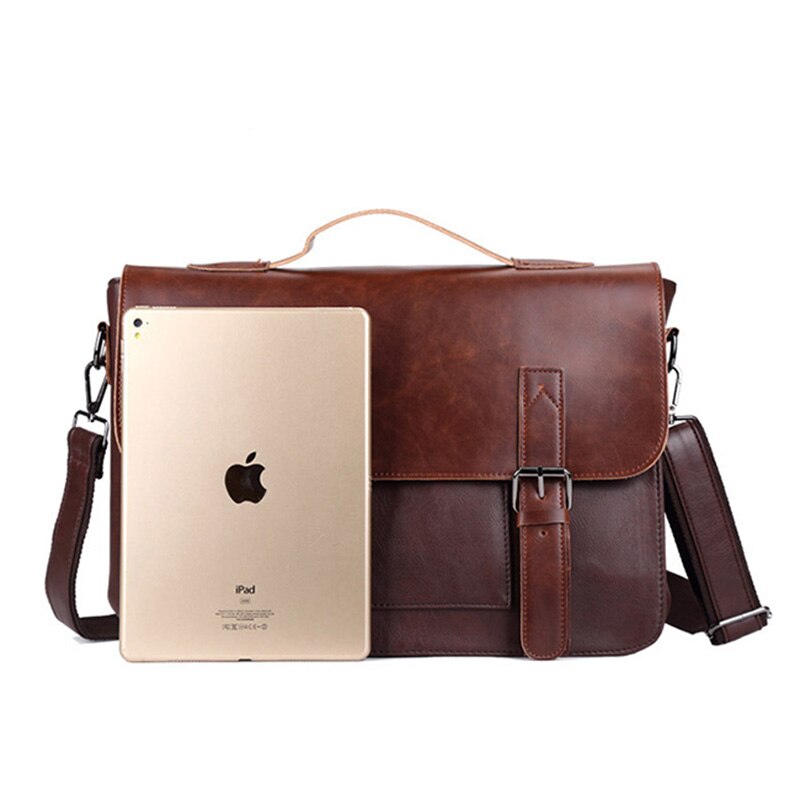 Brand Men Briefcase Shoulder Bag Messenger Bags Casual Business Laptop Briefcase Male Brand Simple Crossbody Bags