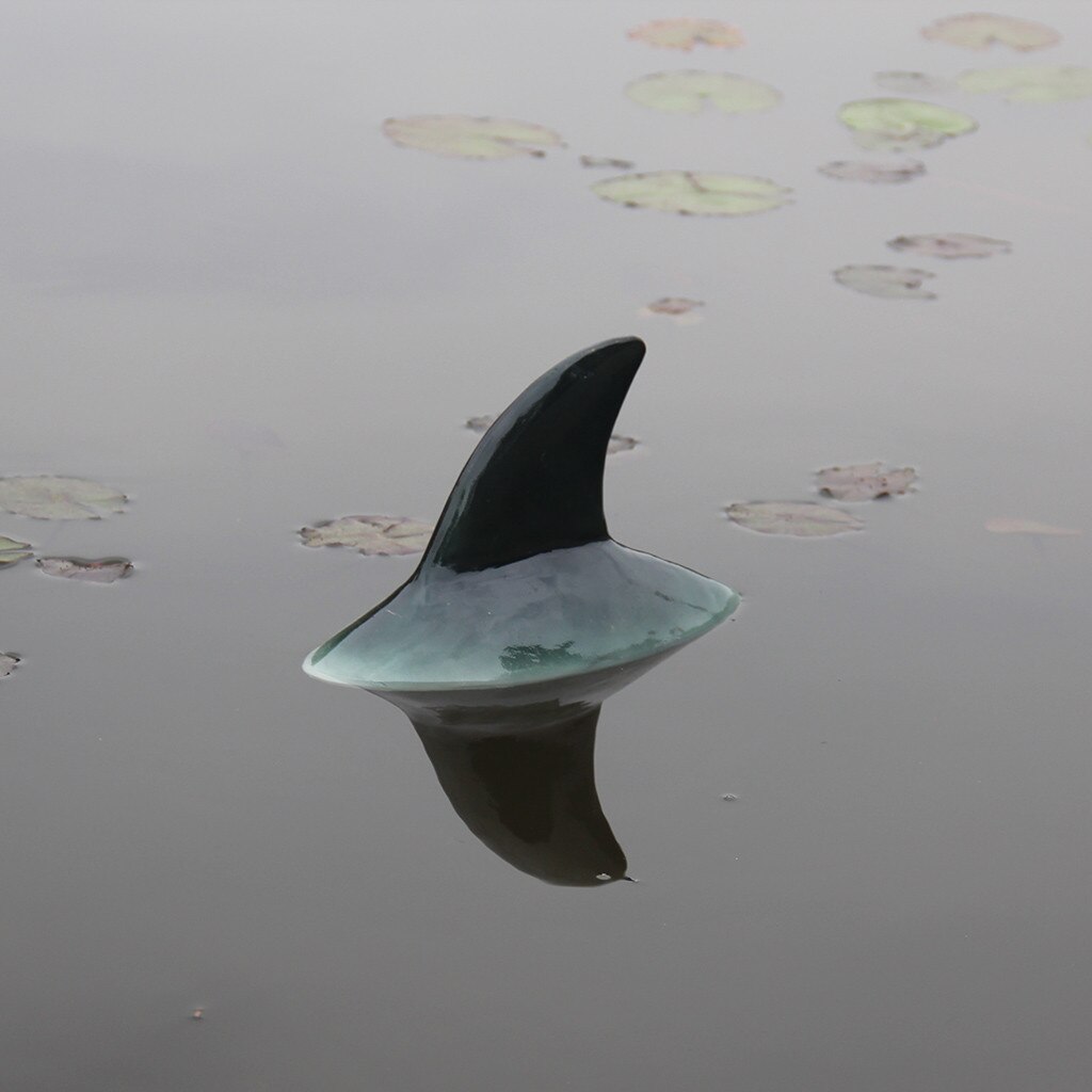 Floating Mother and Son C rocodile Head Water Decoy Garden Pond Art for Control Simulation Foam Crocodil Home Garden Decor