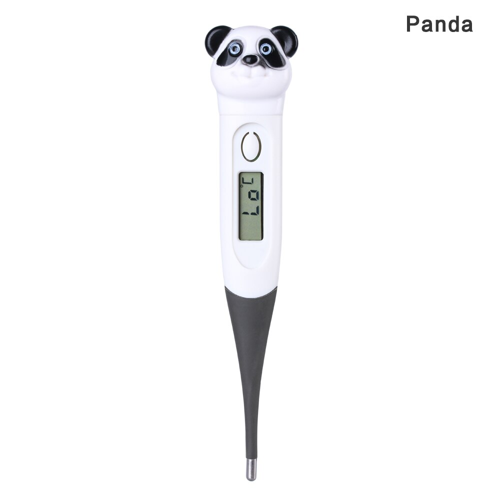 Cute Soft Touch Infant Waterproof Thermometer Children Kids Cartoon Thermometer Baby Care Product: 1-Panda