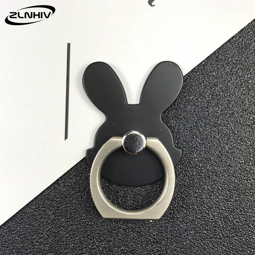 ZLNHIV handy halter ständer zubehör ring halterung für iphone grip unterstützung zelle handy finger halter runde unterstützung schreibtisch: B-Black