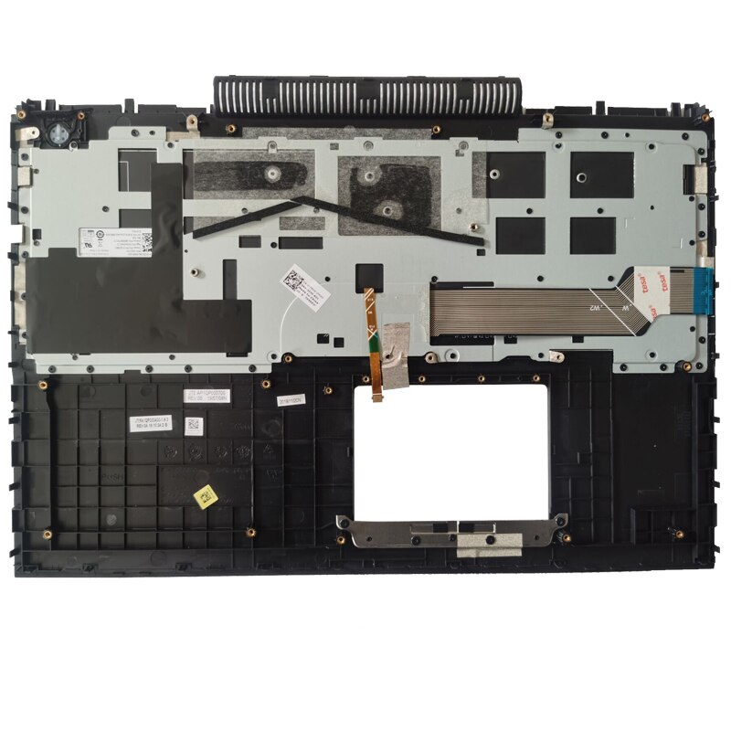 US Laptop Keyboard for Dell Inspiron 15 7000 7566 7567 with palmrest upper cover: with backlight