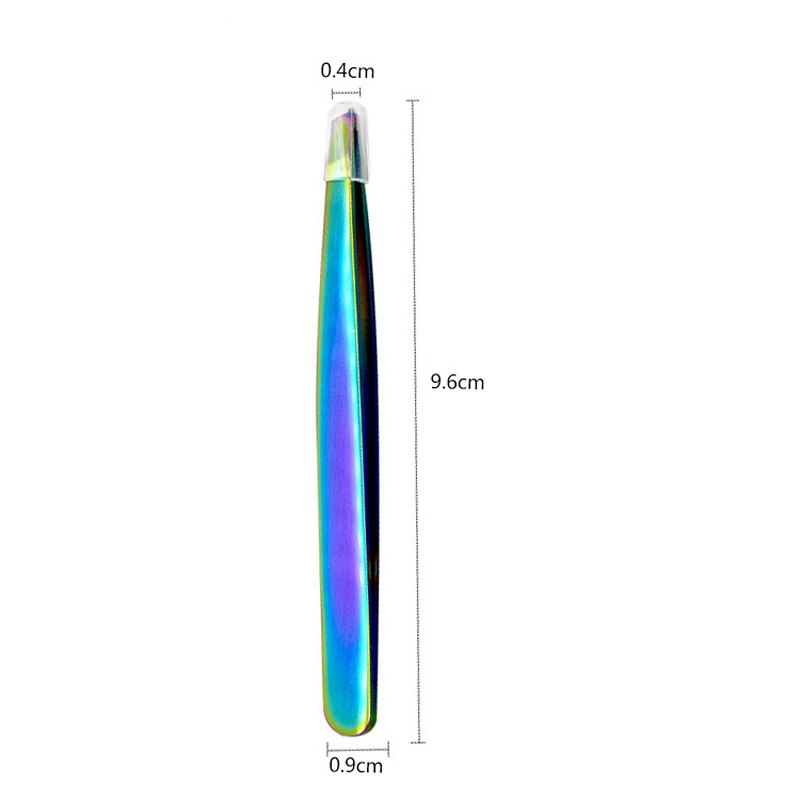 Angled Eyebrow Tweezers Stainless Steel Face Hair Removal Eye Brow Trimmer Eyelash Clip Cosmetic Eyebrow Clip Beauty Makeup Tool