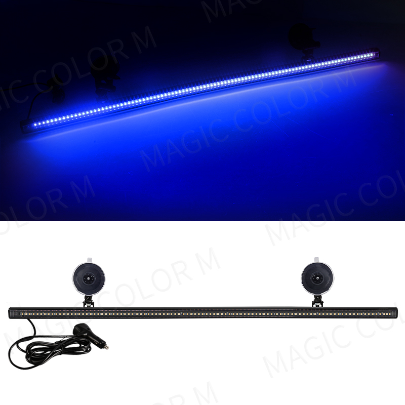 96 LED 3030 perles pare-brise avant lampe clignotante d'urgence voiture lampe stroboscopique barre feu de signalisation Auto toit voyant d'avertissement 12V