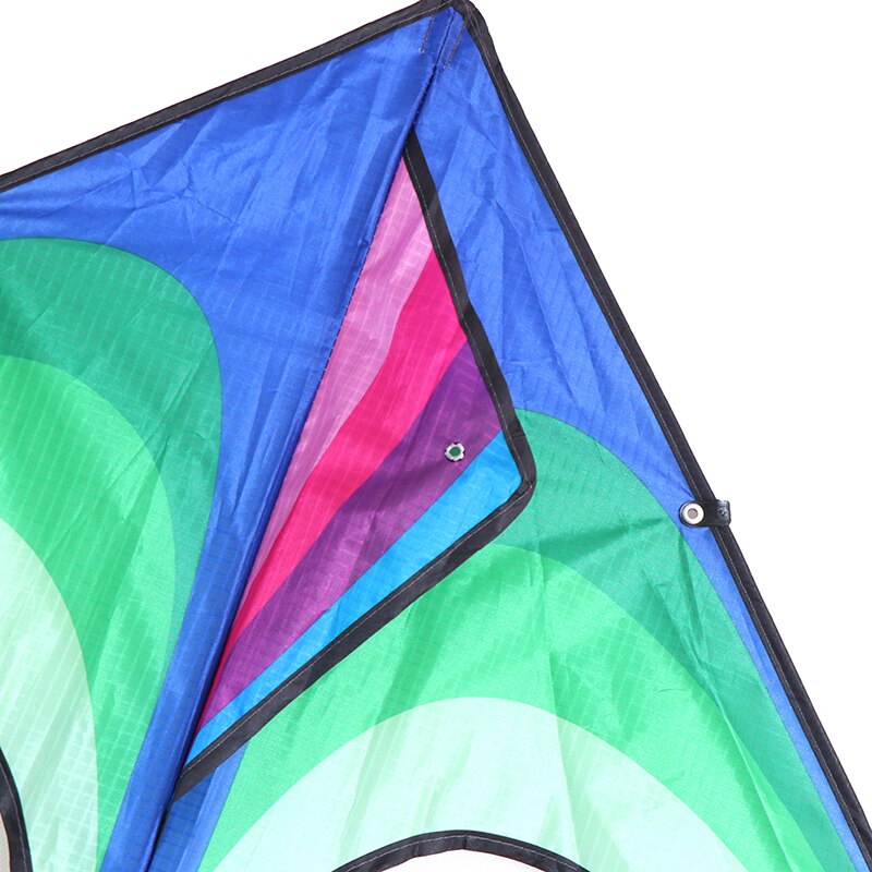 Grote Delta Kite Voor Kinderen En Volwassenen Enkele Lijn Te Fly Kite Handvat Omvatten