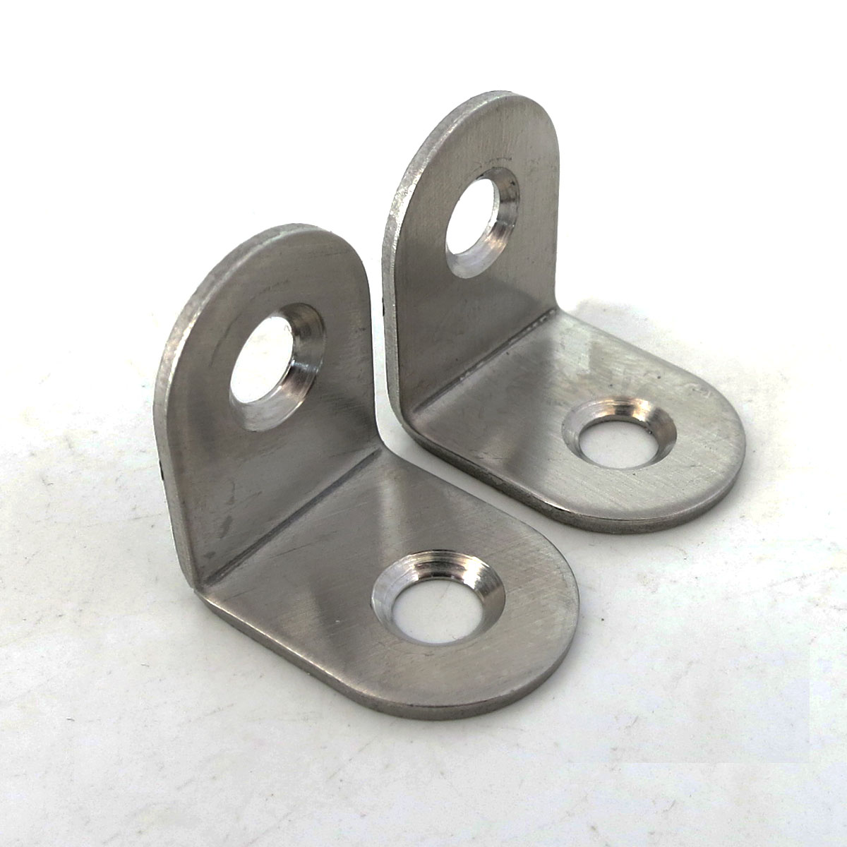 Model corner piece Stainless steel fixing piece L-shaped bracket Model car assembly material DIY model accessories