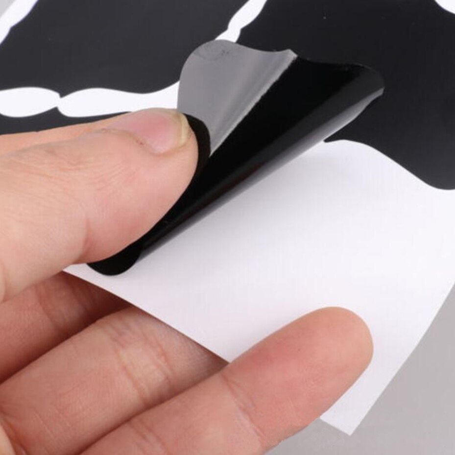 Large Size 40PCS Label Stickers Self-adhesive Spice Jar Bottles Containers Mark Sticker Free Erasable Chalkboard Labels