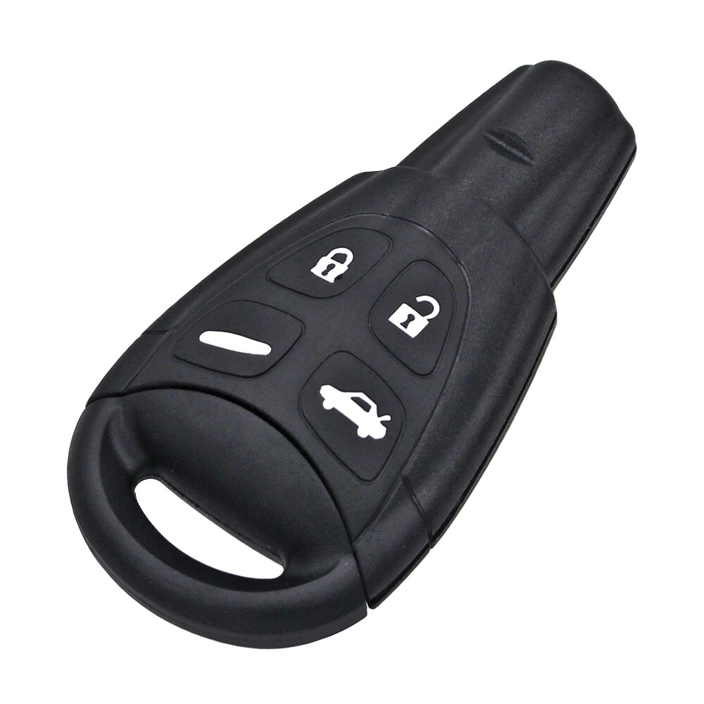 4 buttons Remote Key Fob Control Keyless Entry 433MHZ with ID46 PCF7946AT chip For Saab 93 95 9-3 LTQSAAM433TX with insert key