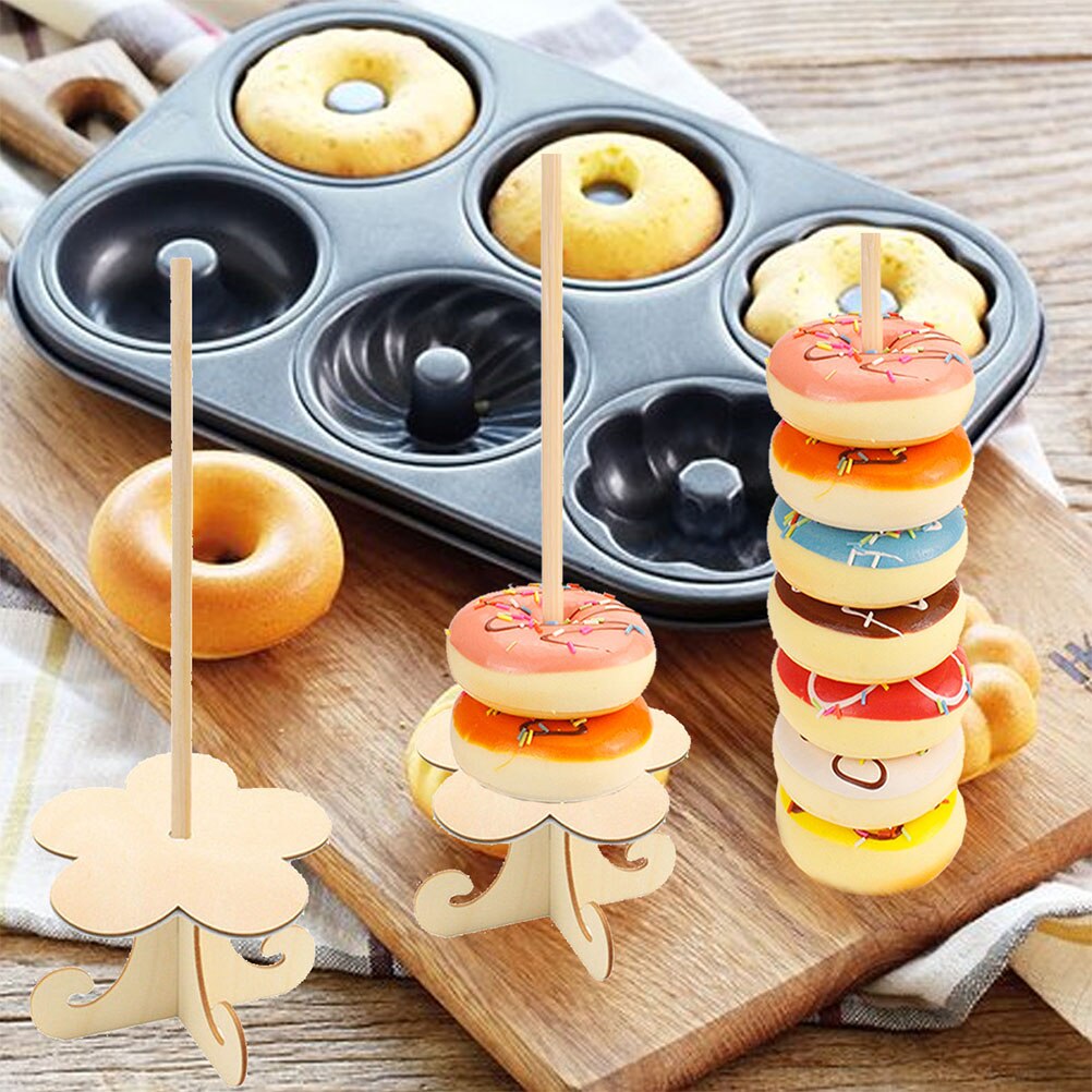 Donut Muur Stand Diy Donut Display Stand Bruiloft Decoratie Baby Shower Dessert Cake Muur Kids Verjaardagsfeestje Decoratie A35