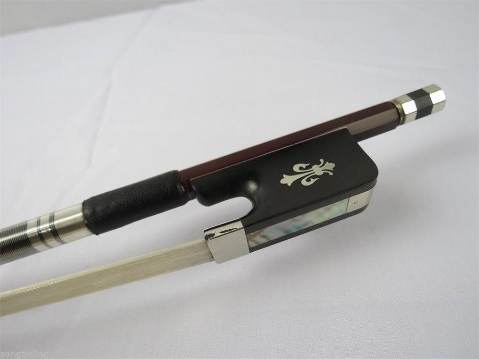 1 stks Sterke evenwichtige, sterke Braziliaanse hout bloem cello boog 4/4