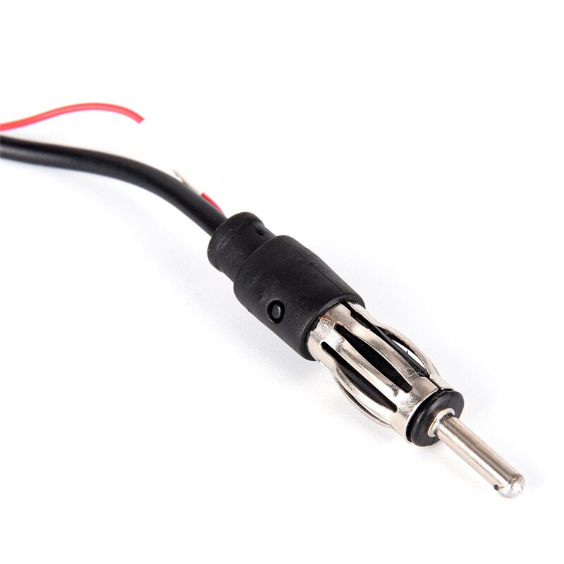 Antena aérea Universal para coche, Radio eléctrica, parabrisas, 12V, FM/AM, 28cm, 1 ud.