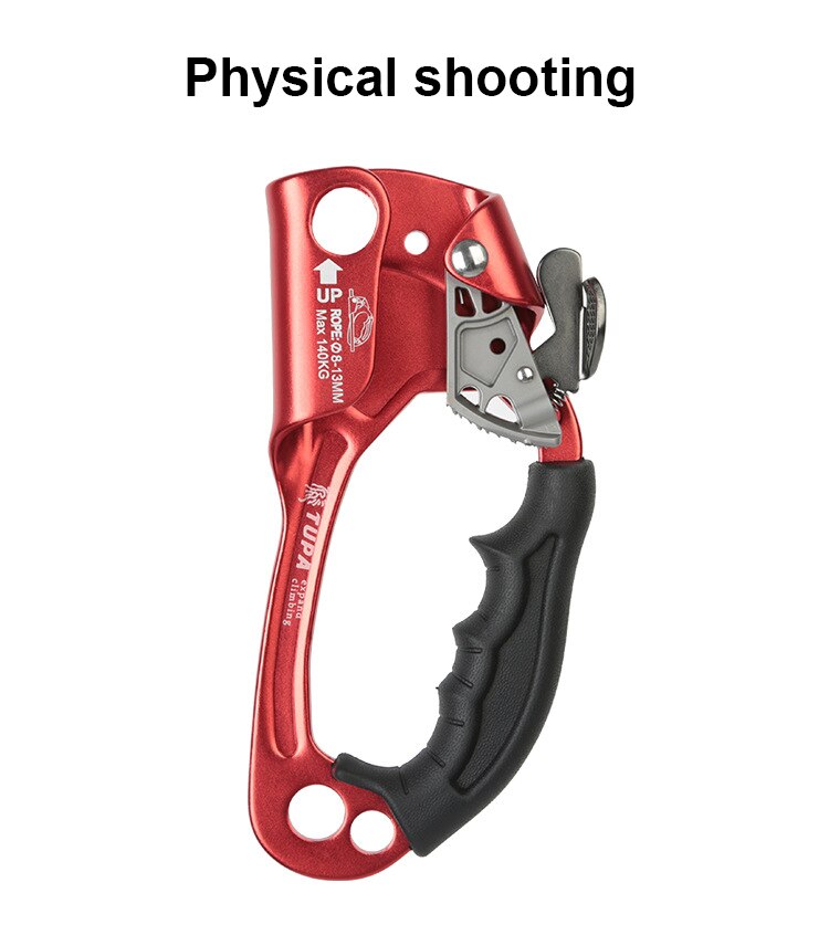 Ascender Hand Rope Climbing Device Mountaineering Climbing Device Cavern Outdoor SRT Rock Climbing Equipment Climbing Supplies