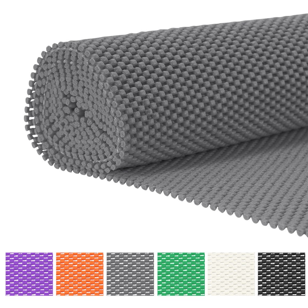Alfombrilla de espuma de PVC antideslizante para cocina, alfombra para piso de automóvil, armario Interior, baño, tazas, sala de estar, decorativa, DIY: Grey
