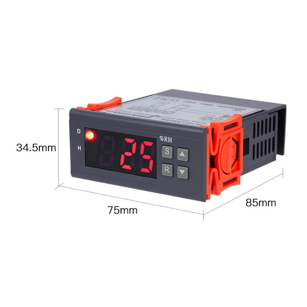 MH13001 AC220V Digital Air Humidity Controller 1%RH - 99%RH Hygrostat Humidistat Humidification Dehumidification Tool