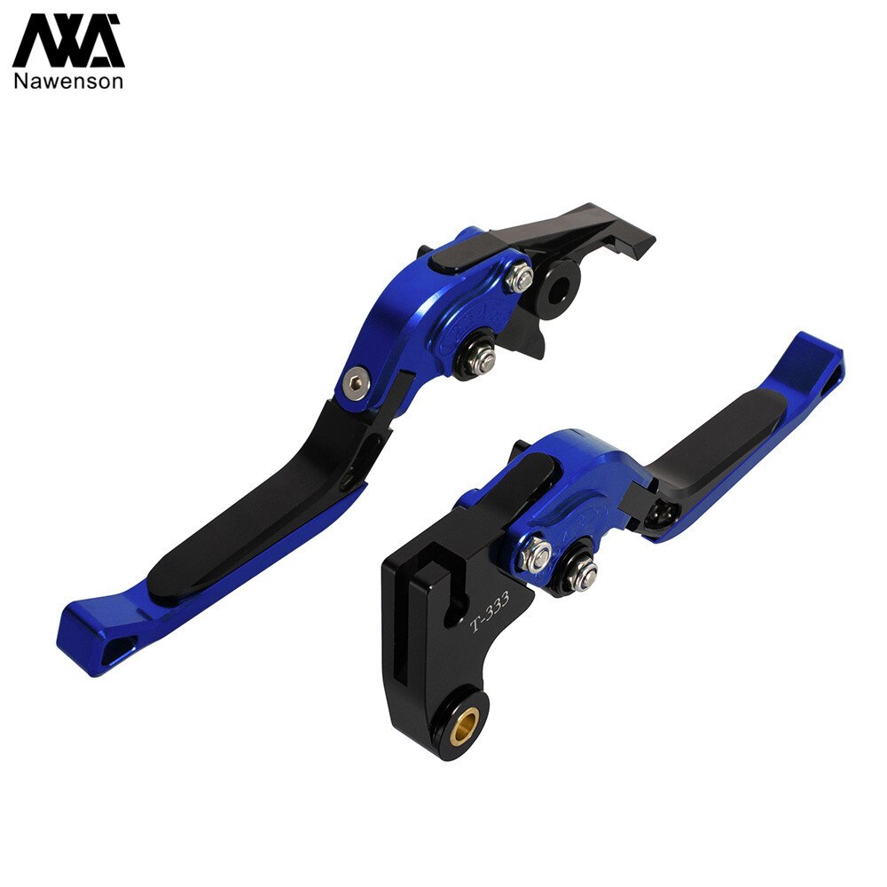 Leviers De Frein Et D'embrayage Longs CNC Bleu - Pour Yamaha YZF R1 1998 Uniquement - Neuf