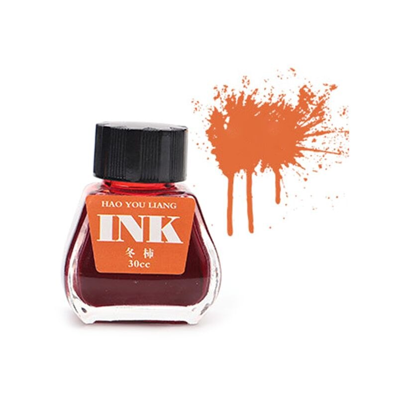 30ml 16 couleurs verre lisse écriture stylo plume encre costume pour recharge école étudiant papeterie fournitures de bureau: 14