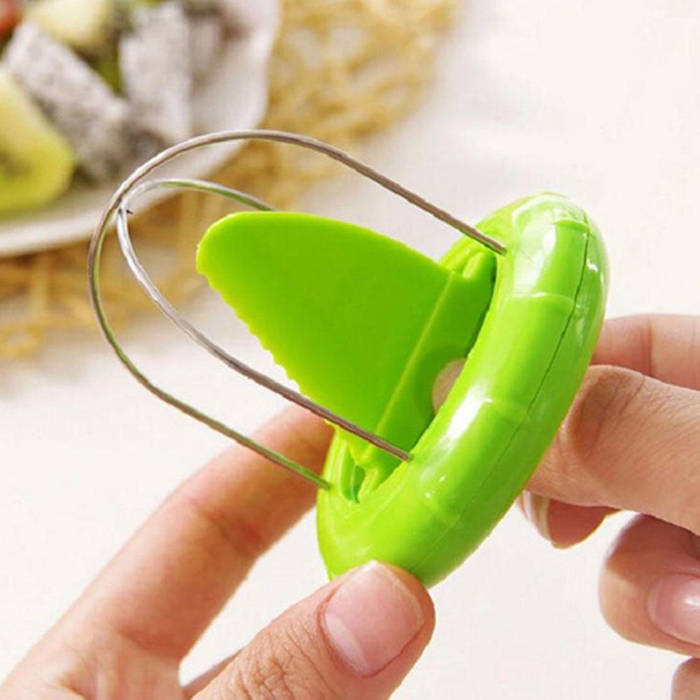 Mini Fruit Kiwi Cutter Peeler Slicer Keuken Groene Kiwi Voor Pitaya Peeling Tools Gereedschap Gadgets I5K2