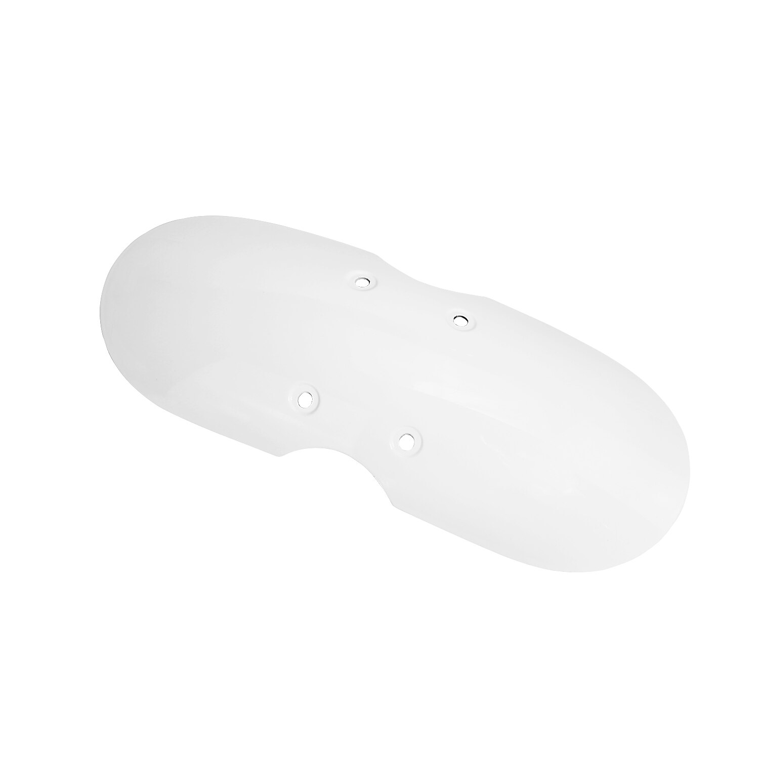 Motorcycle Short Front Fender Mudguard For Triumph Bonneville T100 Scrambler Thruxton 900 2001: White