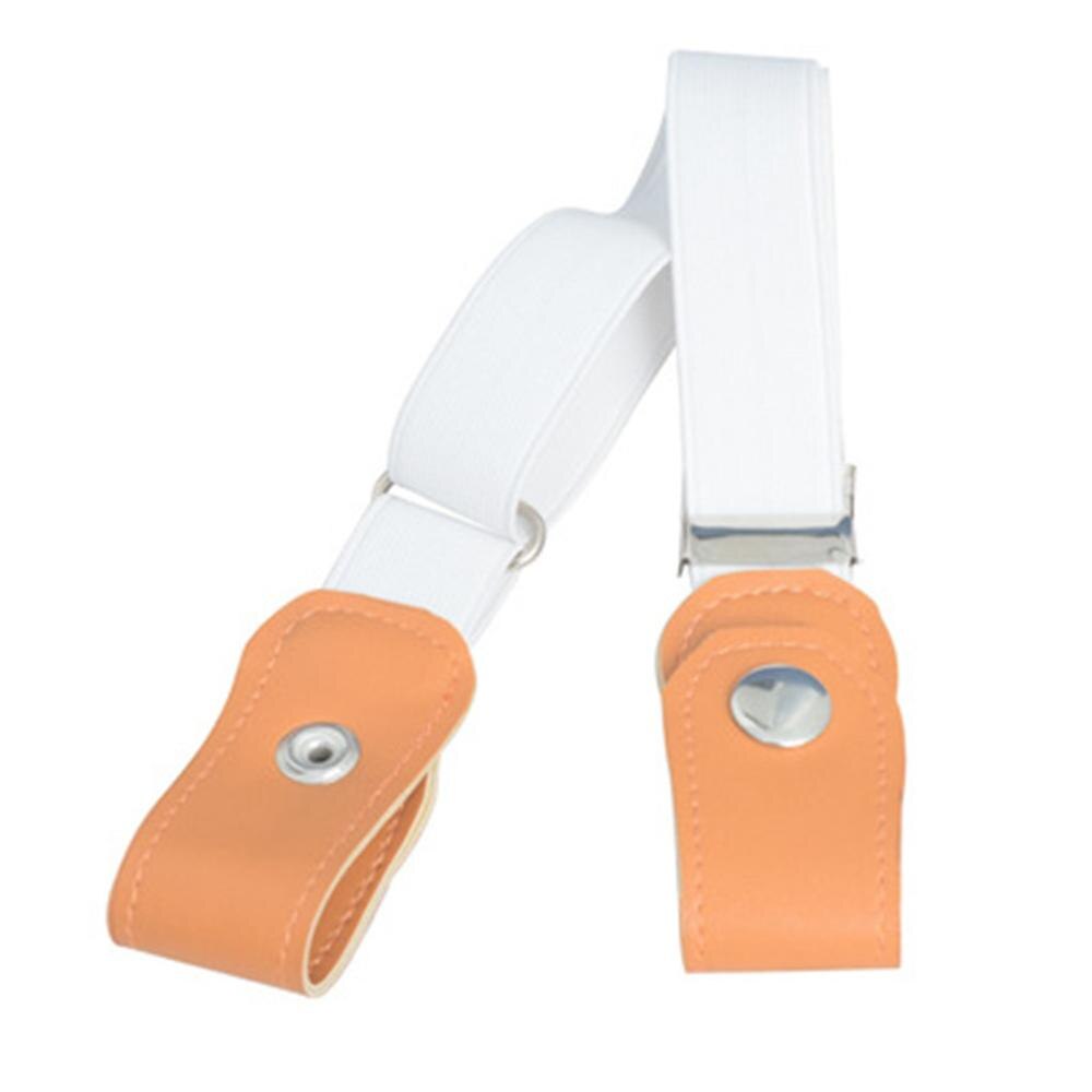 Elastische Riem kinderen Canvas Riem Mode Stretch Gesp-Gratis Fit Onzichtbare Riem ремень детский ремень без пряжки #4B23