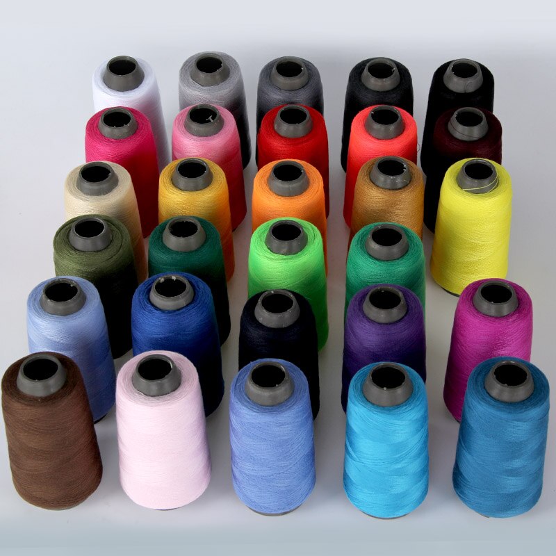 High Tenacity Spool String 50g/PC Sewing Thread 1300Y 40S/2 Industrial Line Multicolor Wire Cord Home Needle Work Accessories
