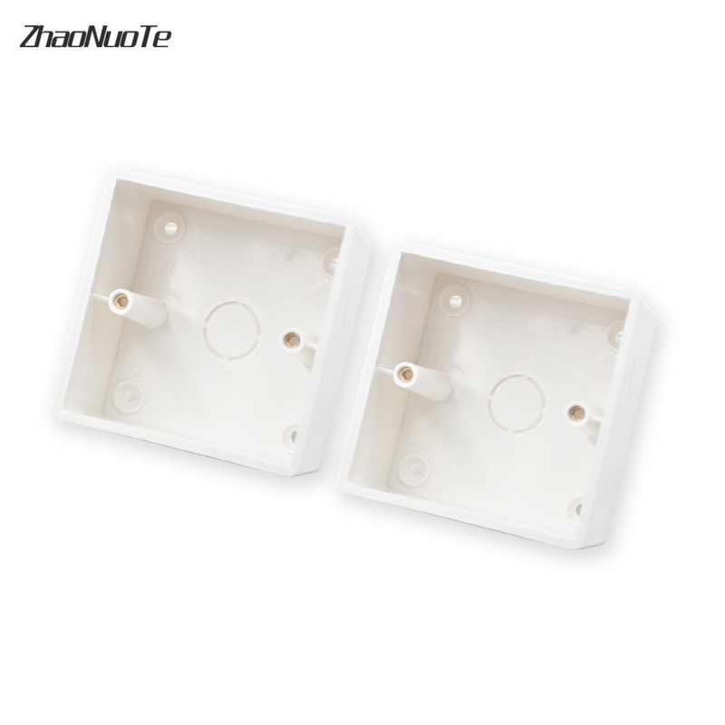 86*86*48 mm External Mounting Wall Mount Switch Wiring Box for 86 Type Universal Switches and Sockets Apply