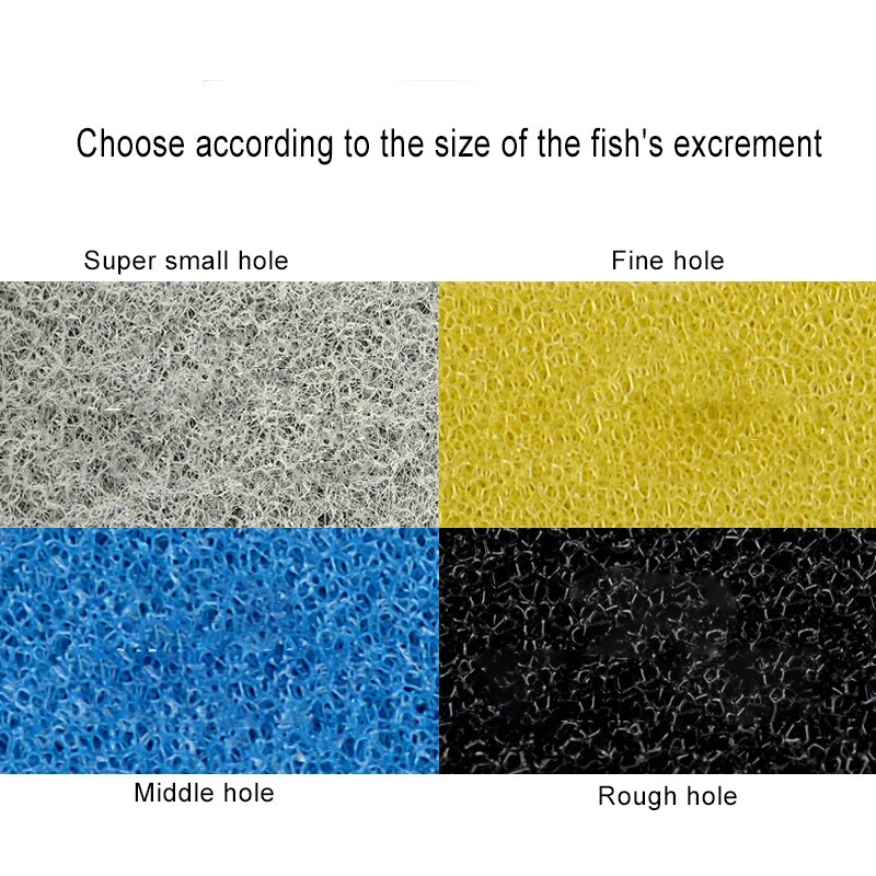 Aquarium filter cotton high density thick cotton purification water sponge filter material aquarium filter bacteria
