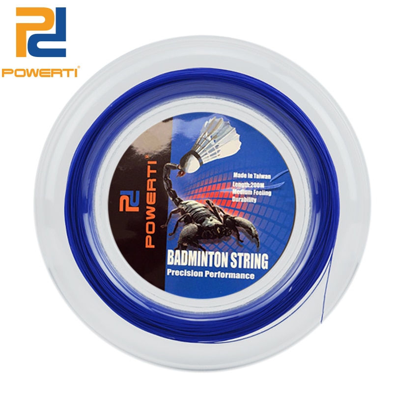 Bobine De Cordage Badminton Nylon 0,7 Mm - 200 M, élasticité Haute - Pour Restringage Raquette