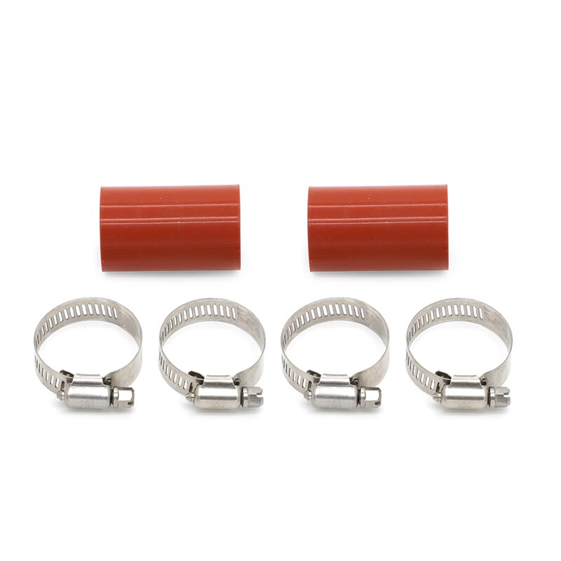 For Yamaha Banshee All Years fmf,dg, Factory Rubber Exhaust Pipe Clamps ATV Quad Exhaust Clamps Couplings YFZ 350 YFZ350 Red