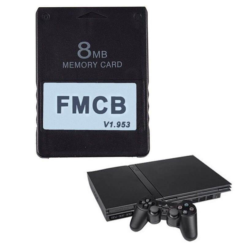 FMCB v1.953 Card Memory Card for PS2 Playstation 2 Free McBoot Card 8 16 32 64MB