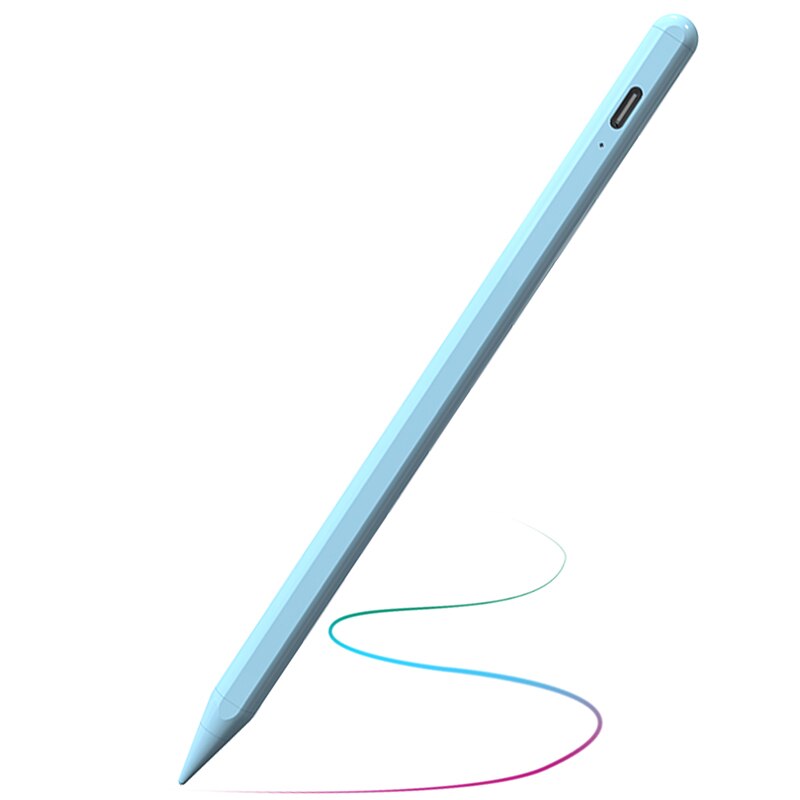 Lápiz inteligente para Apple Pencil iPad 2 y 6. ª/7. ª/8. ª generación, Mini 5. ª generación, Air 3. °/4. ° Pro 11 1. ª/2. ª Pro 1, Active Stylus: Blue
