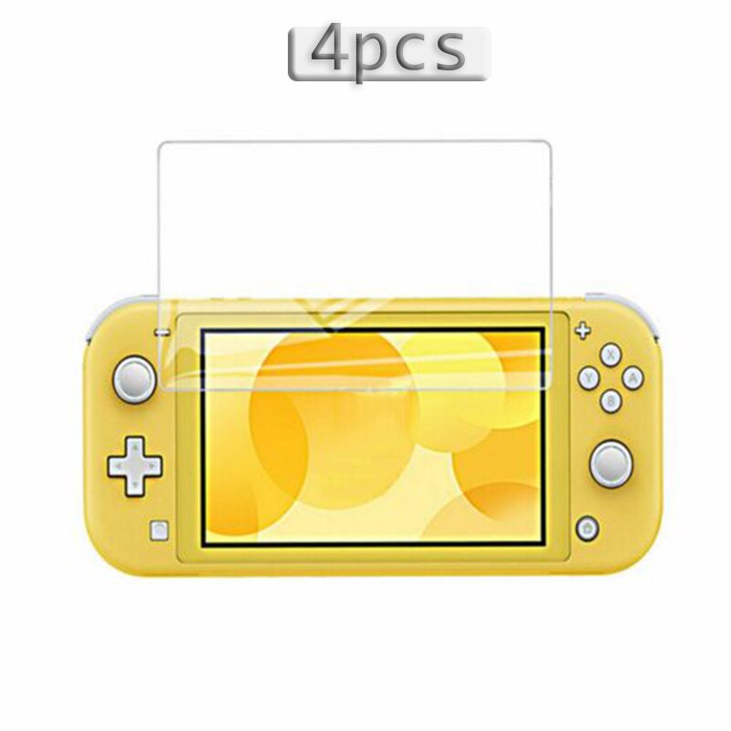 20D Gehard Glas Voor Nintendo Schakelaar Lite Screen Protector Scherm Ultradunne Explosieveilige Touch Beschermende Voor Schakelaar lite: 4pcs