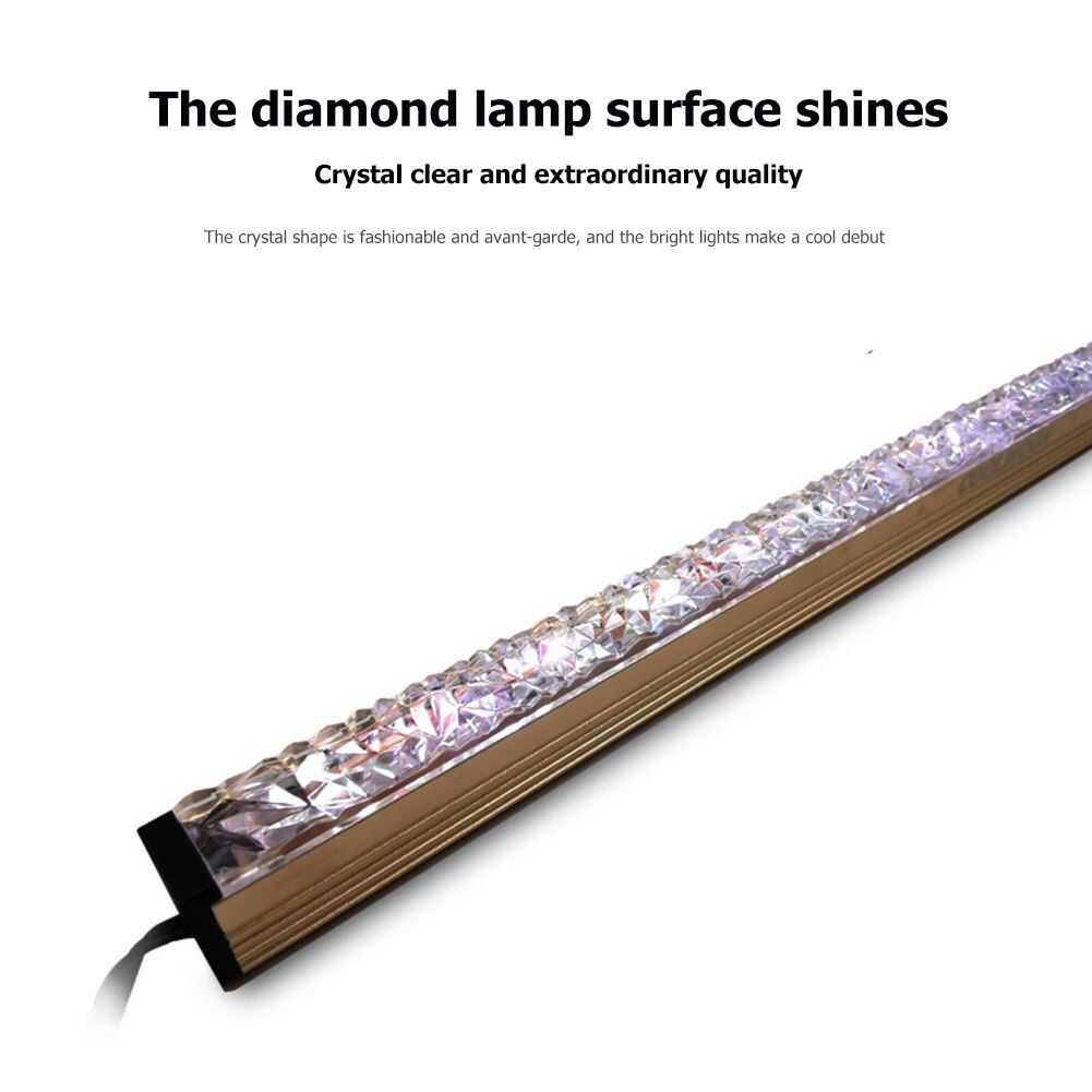 COOLMOON 28cm Aluminum Alloy RGB PC Case LED Strip for Computer Chassis Decor Luminous Small 4 Pin Magnetic Light Bar