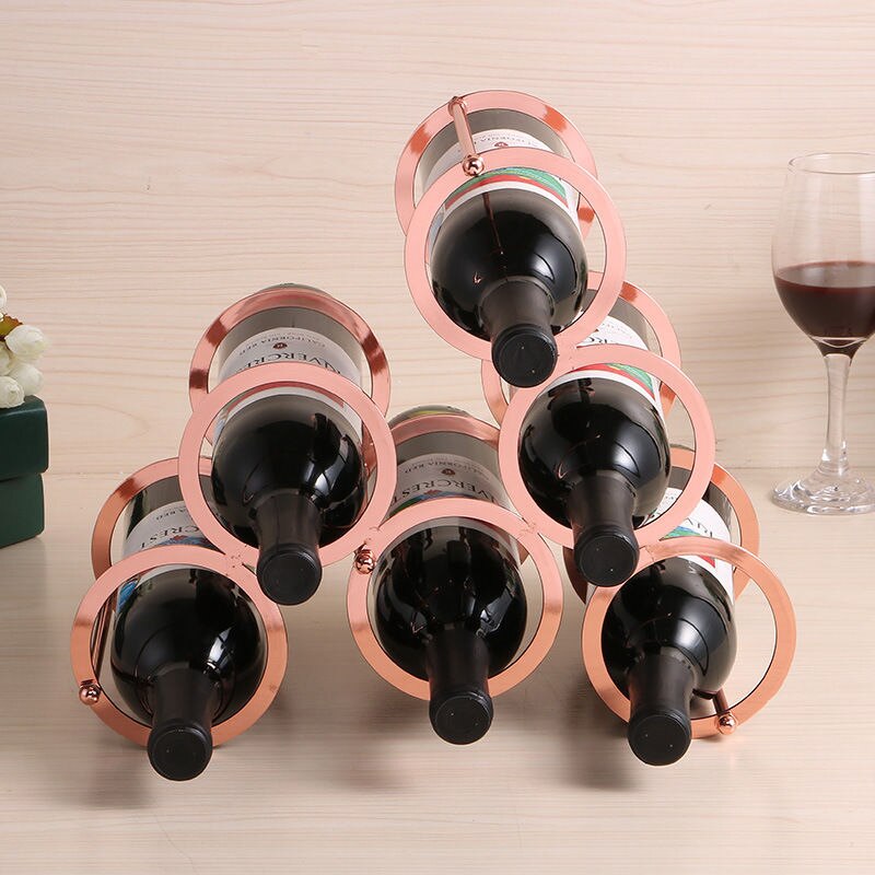 Metal vinreoler bar display rack rødvin opbevaring skab flaske skab stand holdere vinkælder opbevaring tilbehør