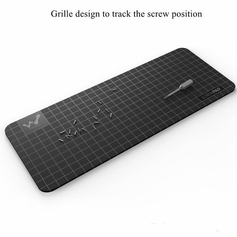 Xiaomi mijia wowstick wowpad magnetisk skruepude skrueposition hukommelsesplademåtte til 1fs 1p+ 1f+  plus wowcase dysesæt valgfri