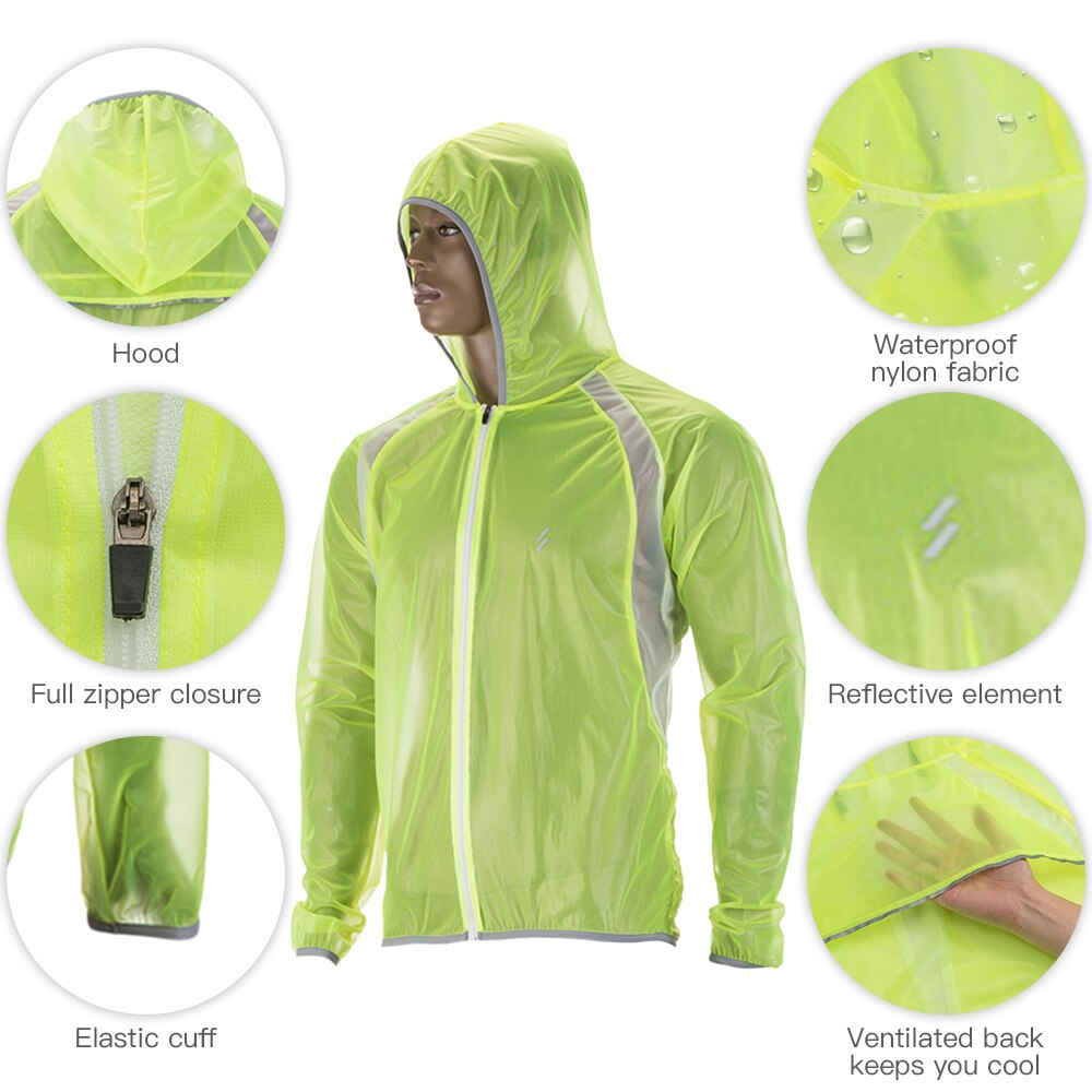 M/l/xl/xxl/xxxl herr dam vattentät cykeljacka regntät utomhus mtb cykel vindkappa landsväg cykeljacka regnjacka