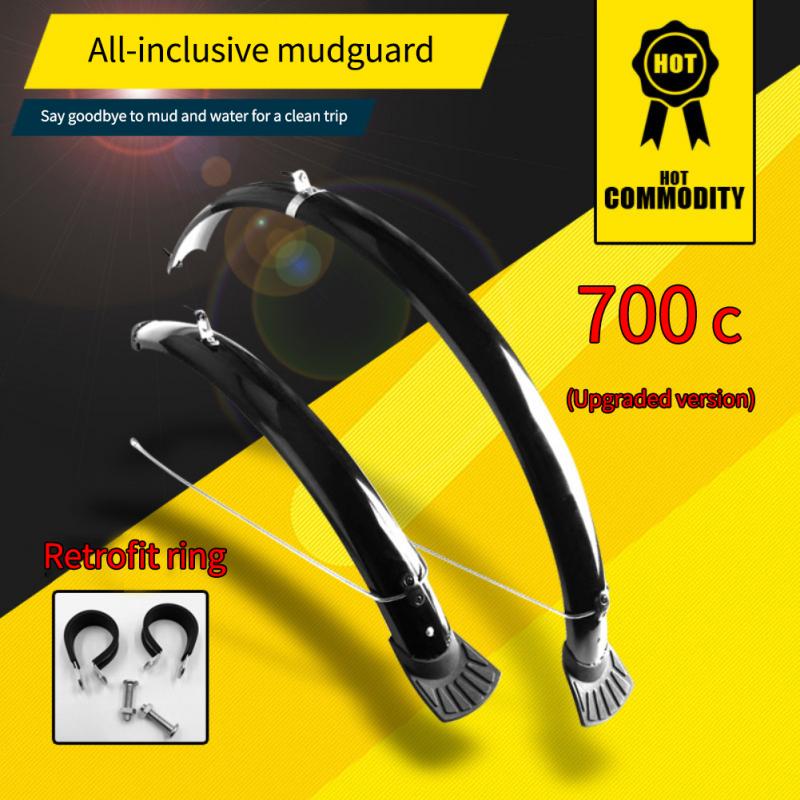 Cykelskärmar mountainbike död cykel förlängd fender landsvägscykel turcykel lera förutom lera kakel cykling cykel del: 700c eftermonteringsringar