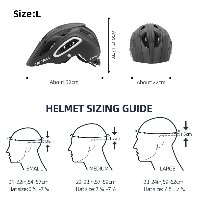 CAIRBULL – casque de vélo ultraléger pour hommes et femmes adultes, accessoire de cyclisme, ALLTRACK vtt