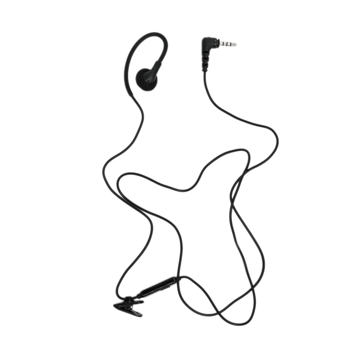 Auriculares EM31 estilo C, auriculares con ángulo de 3,5mm para Hytera HYT PNC380 PNC380S PNC360S EHS24 S1 S1Pro Ham, auriculares con micrófono de Radio bidireccional