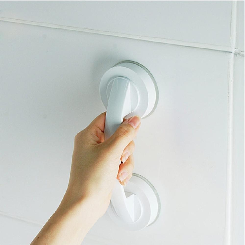 1Pc Anti Slip Badkamer Grab Bar Wc Veiligheid Helpen Handvat Ondersteuning Vacuüm Zuignap Leuning Wandmontage Sucker Grip bar
