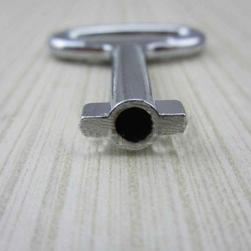 Hissdörr nyckel triangelnyckel universalnyckel tågknapp 1 bit metallnyckelnyckel för 9 x 8mm triangelpanellås