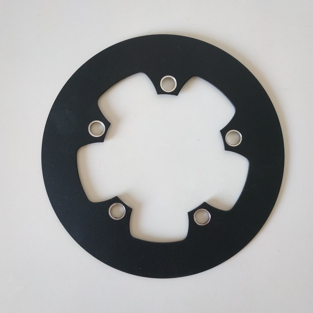 Folding bike Chain Cover 110 BCD Aluminum Alloy 34T 36T 38T 39T 42T 44T 46T 48T 50T 52T 53T Protect Support Chain Wheel Guard: 110 BCD 42T