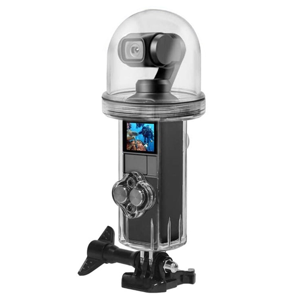 60M Onderwater Waterproof Case Voor Dji Osmo Pocket Action Camera Behuizing Beschermende Duiken Mount Voor Osmo Pocket Accessoires