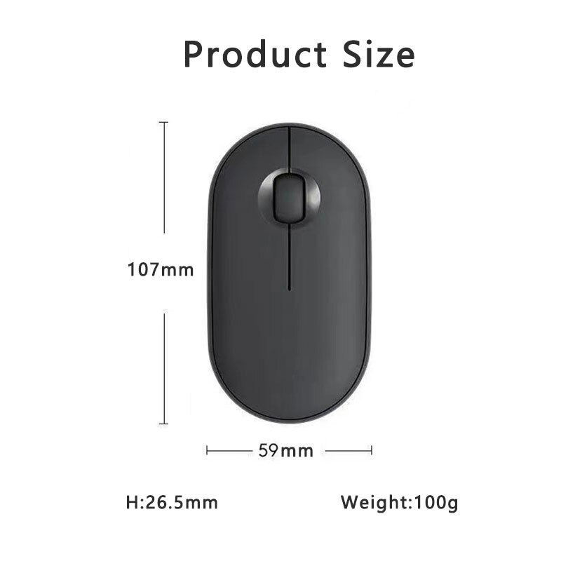 Drahtlose Maus Wiederaufladbare Bluetooth Stille Ergonomische Computer Verbinden Multi Gerät Für iPad Mac Tablette Macbook Luft Laptop PC