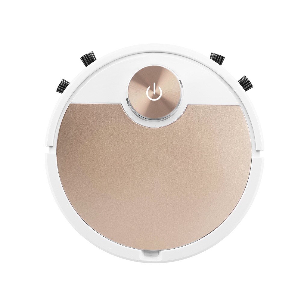 3000Pa Robot Stofzuiger Sweep En Natte Dweilen Power Zuigkracht Bluetooth App Controle Robot Stofzuiger Met 500Ml stof Tank: Rose gold