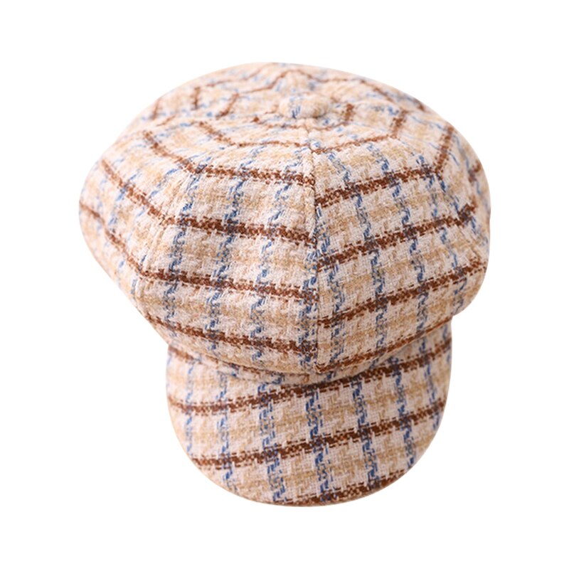 Wild Child Soft Cute Baby Octagonal Boy Dome Girl Cap JerseyChildren Beret Baseball Hat: BV0885A