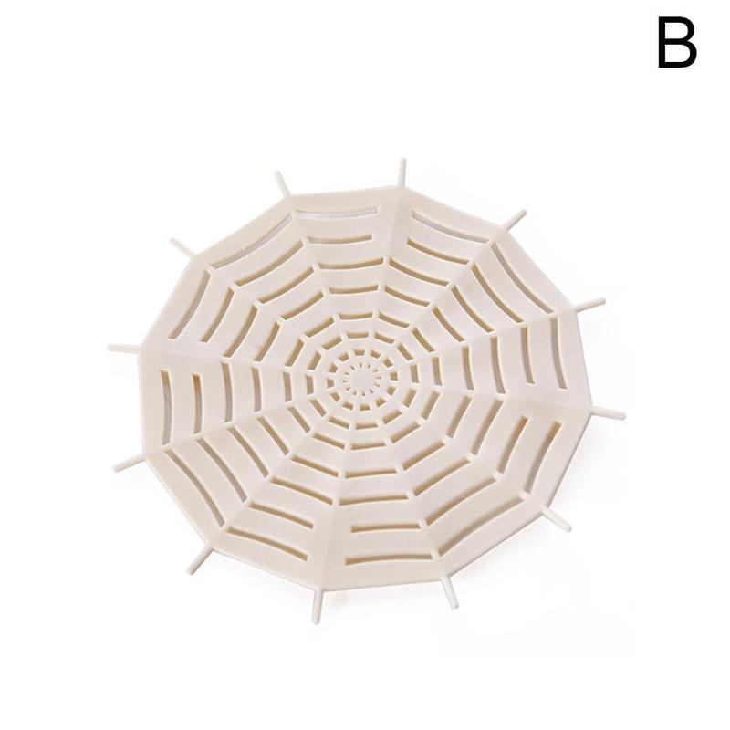 spider web suction cup anti-shift drainage drain sink floor kitchen hair bathroom filter hair outlet U4M0: B