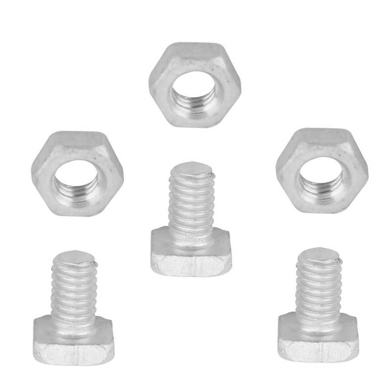 Agriculture Greenhouse 50PCS Aluminium Nuts + 50PCS Bolts Tool Accessory Set For Greenhouse Accessories hydroponics