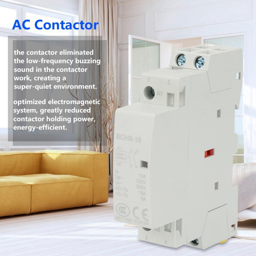 2P 16A 220V/230V 50/60HZ Din rail Household AC Mod... – Grandado
