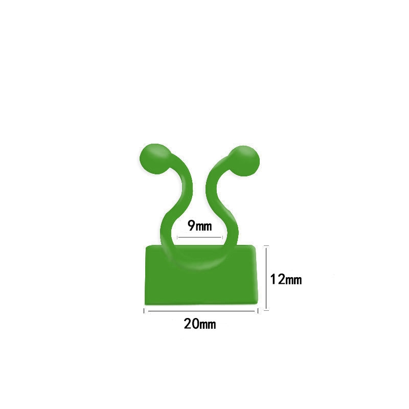 Pflanzen kletterwand Clips Rebe Schnalle Haken Rattan Klemme Fixateur selbst klebende Pflanze Stent unsichtbare Rebe Klettern feste Halterung: Gelb