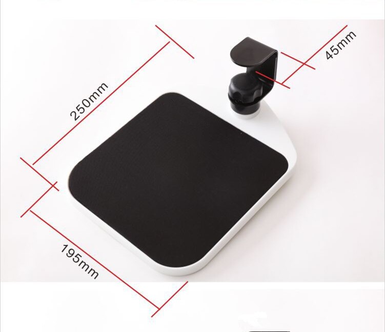 Desktop Mouse Tray Mouse/Keyboard Support Bracket Extension Board to Extend the Desktop Laptop Desk Mouse Tray Adjustable